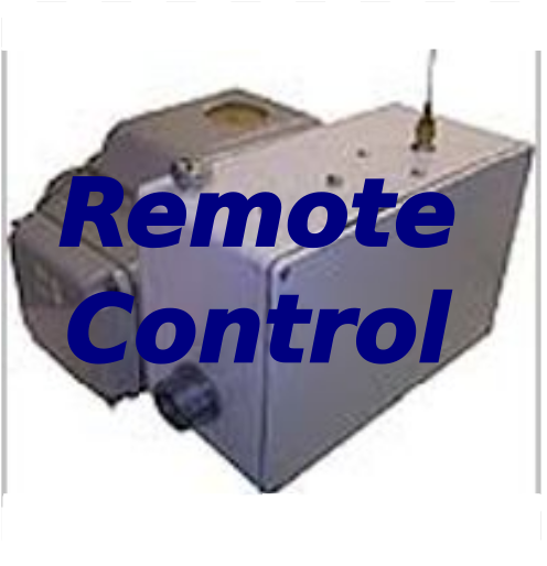 NL Series with side mounted remote control - open the valve from 50ft away